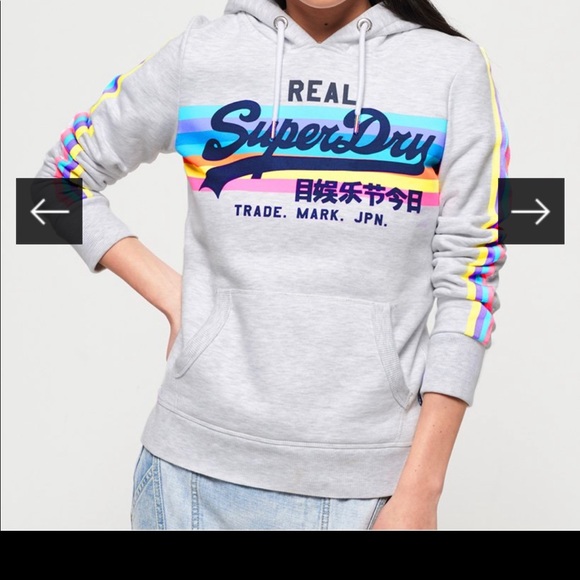 girls superdry hoodie